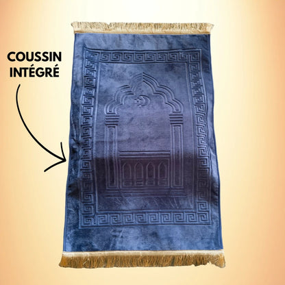 Tapis de prière ergonomique avec coussin intégré